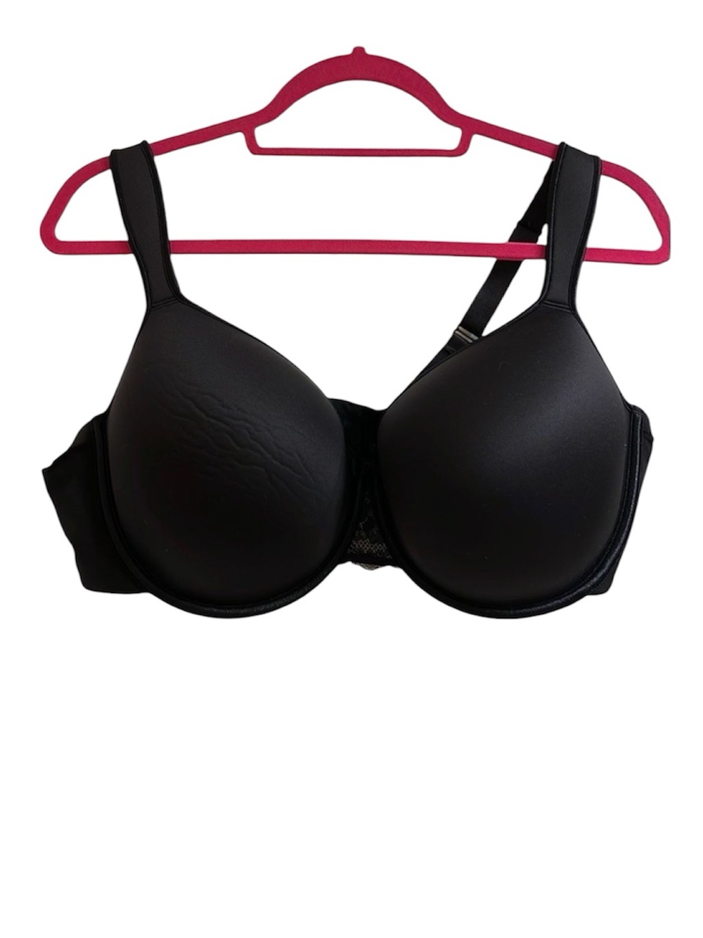 Torrid Curve Full Coverage Lightly Lined Black Bra 42DDD